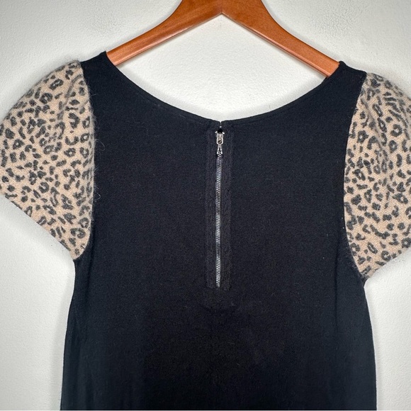 Anthropologie Leifsdottir Rabbit Hair Sleeves Wool Cashmere Sweater Size Medium - Picture 8 of 11